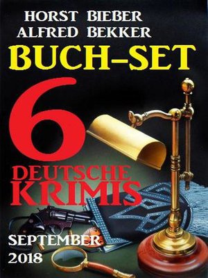 cover image of Buch-Set 6 deutsche Krimis September 2018